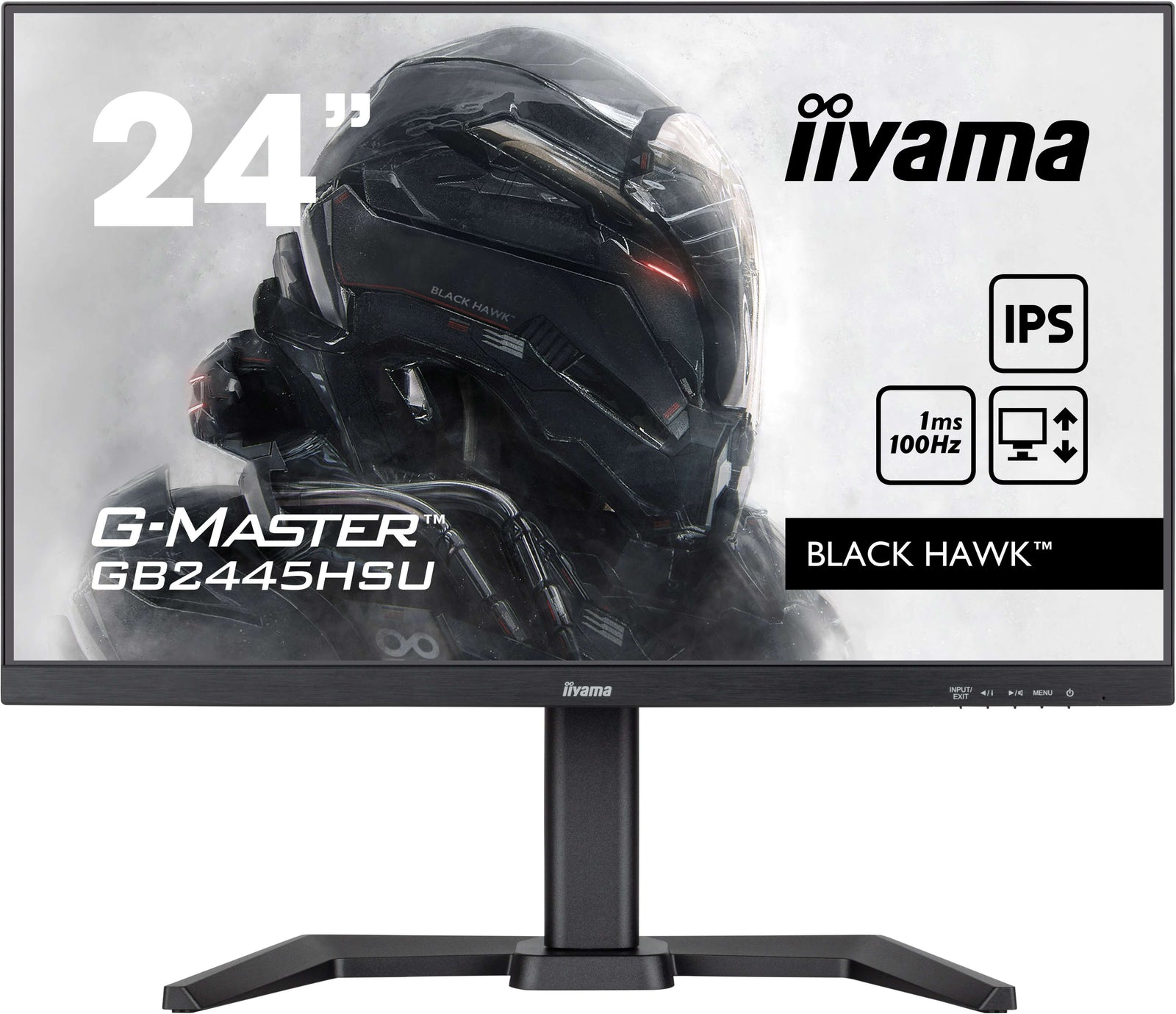 iiyama G-Master GB2445HSU-B2 23.8" 100Hz 1ms IPS Full HD Gaming Monitor Gaming Monitor iiyama