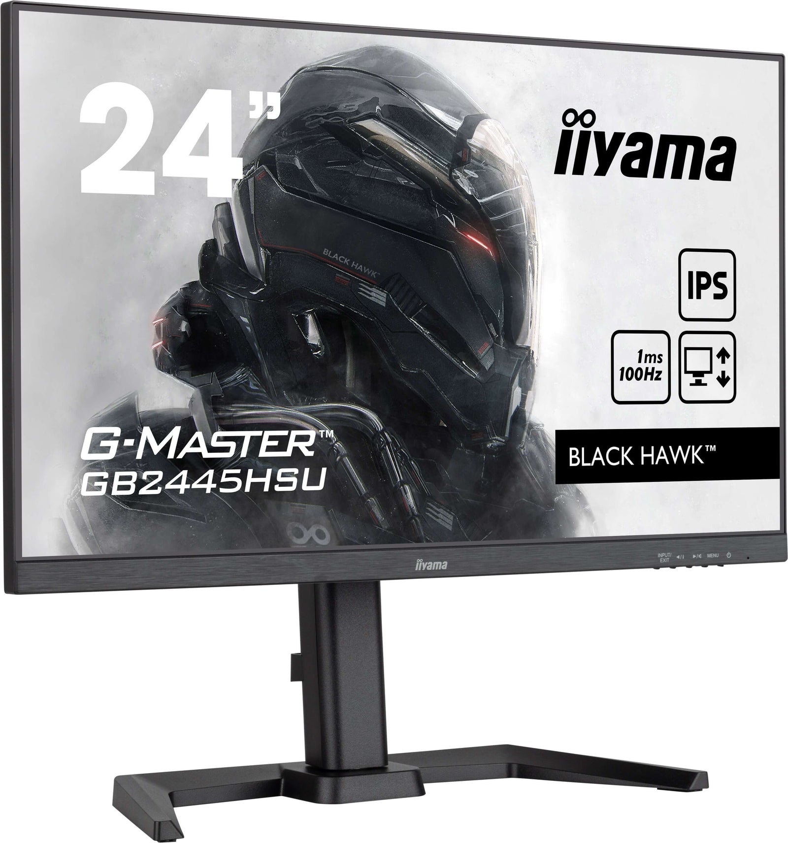 iiyama G-Master GB2445HSU-B2 23.8" 100Hz 1ms IPS Full HD Gaming Monitor Gaming Monitor iiyama