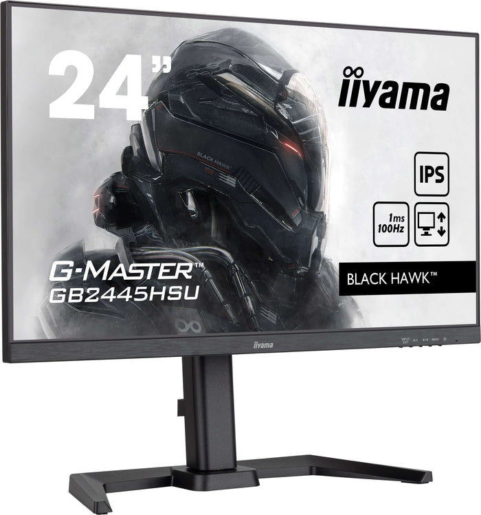 iiyama G-Master GB2445HSU-B2 23.8" 100Hz 1ms IPS Full HD Gaming Monitor Gaming Monitor iiyama