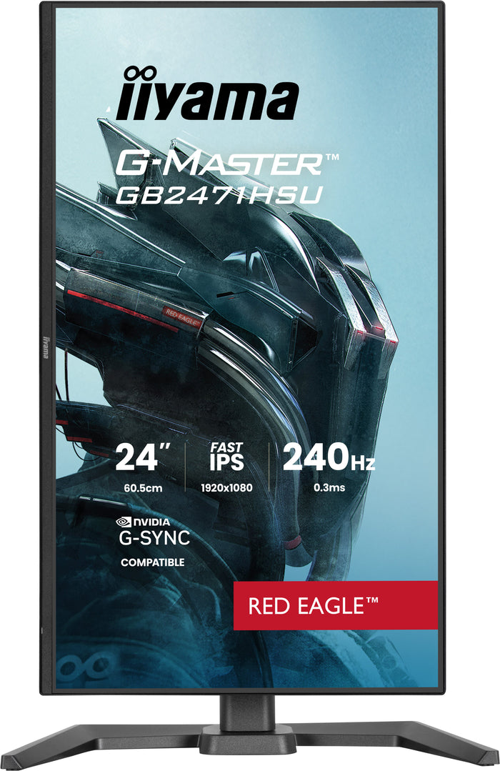iiyama G-Master GB2471HSU-B1 24" 240Hz 0.3ms Full HD Gaming Monitor Gaming Monitor iiyama