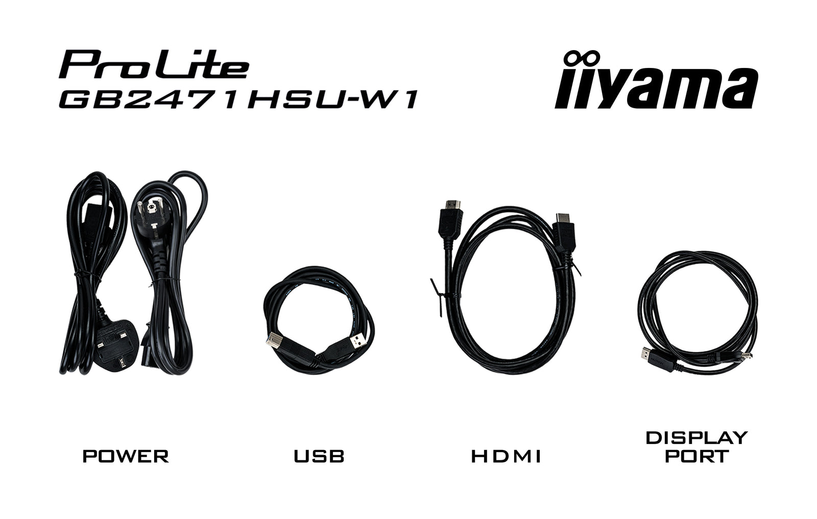 iiyama G-Master GB2471HSU-W1 24" 240Hz 0.3ms Full HD Gaming Monitor Gaming Monitor iiyama