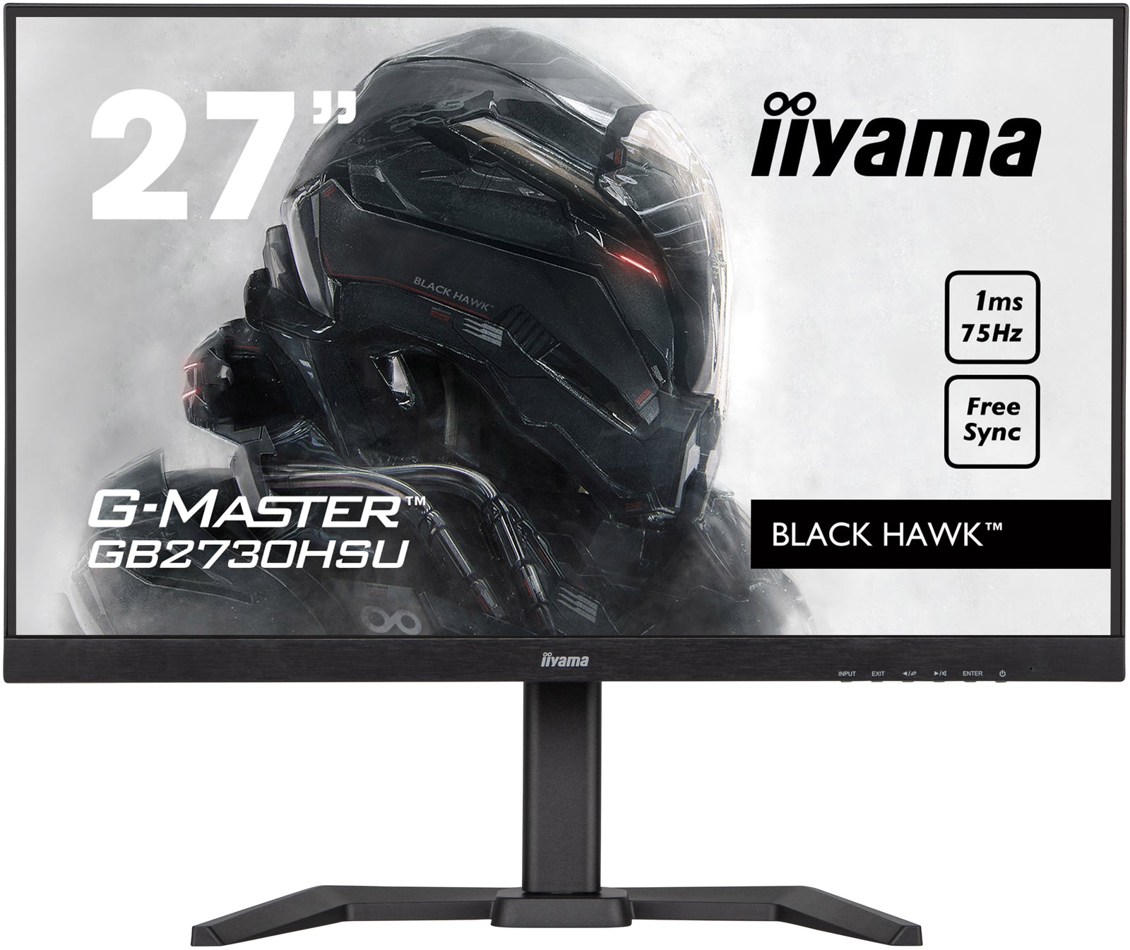 iiyama G-Master GB2730HSU-B5 27" Full HD 75Hz Gaming Monitor Gaming Monitor iiyama