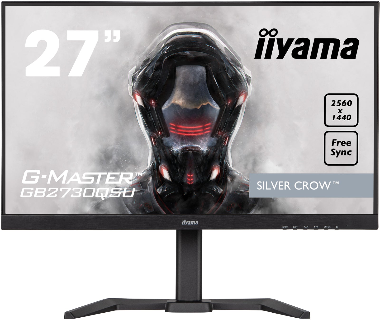 iiyama G-Master GB2730QSU-B5 27" WQHD 75Hz Gaming Monitor Gaming Monitor iiyama