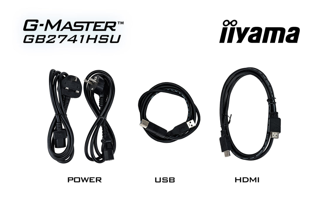 iiyama G-Master GB2741HSU-B1 27" 144Hz 1ms Full HD Gaming Monitor Gaming Monitor iiyama