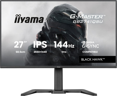 iiyama G-Master GB2741QSU-B1 27" 144Hz 1ms QHD Gaming Monitor Gaming Monitor iiyama