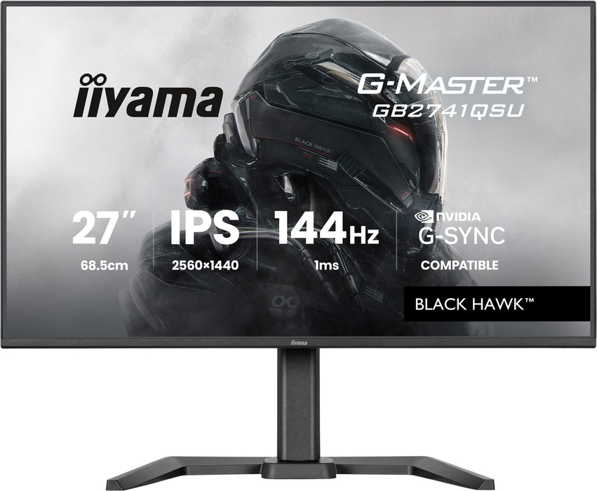 iiyama G-Master GB2741QSU-B1 27" 144Hz 1ms QHD Gaming Monitor Gaming Monitor iiyama