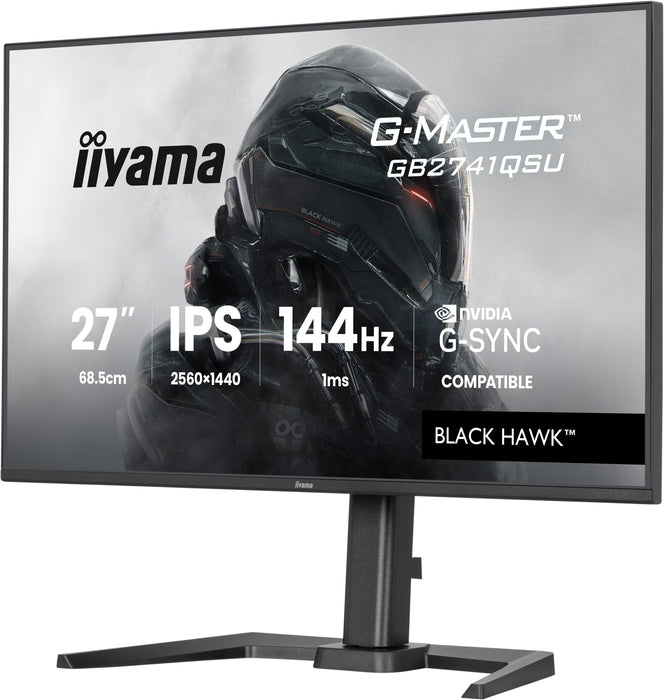iiyama G-Master GB2741QSU-B1 27" 144Hz 1ms QHD Gaming Monitor Gaming Monitor iiyama