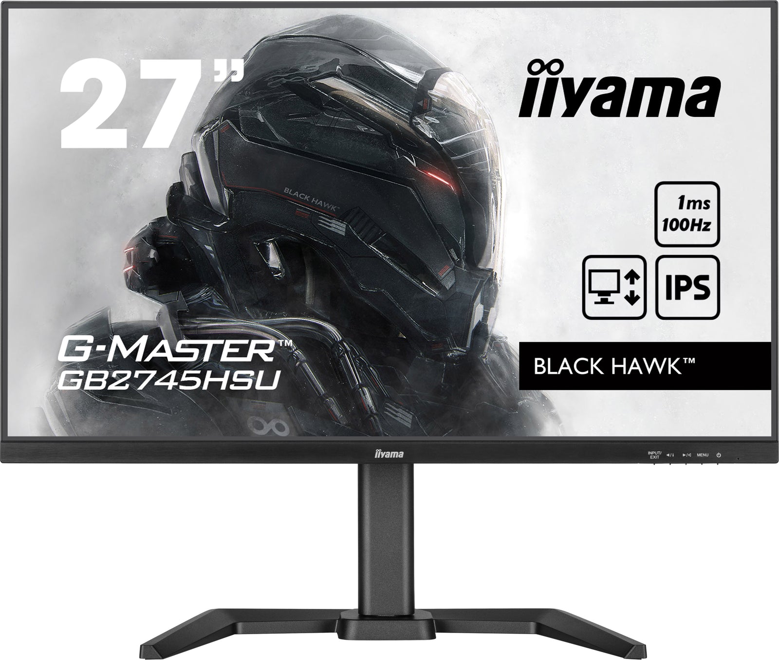 iiyama G-Master GB2745HSU-B1 27" 100Hz 1ms IPS Full HD Gaming Monitor Gaming Monitor iiyama