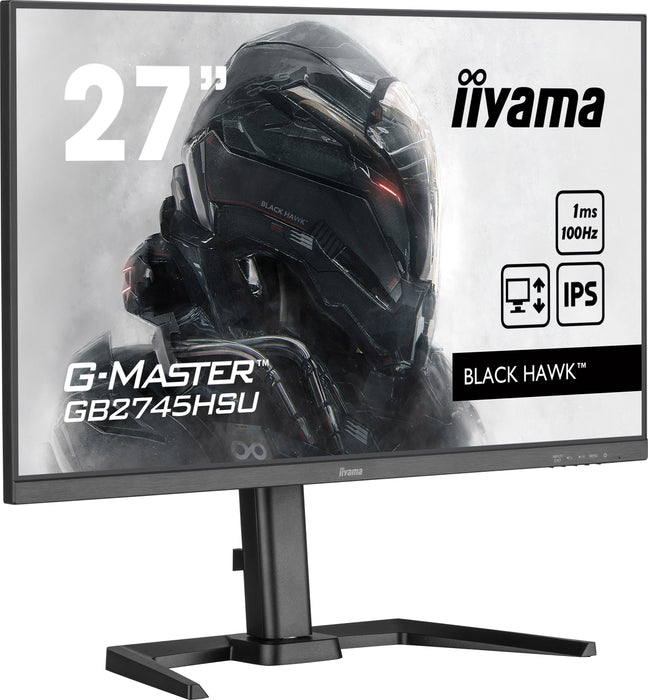 iiyama G-Master GB2745HSU-B1 27" 100Hz 1ms IPS Full HD Desktop Monitor