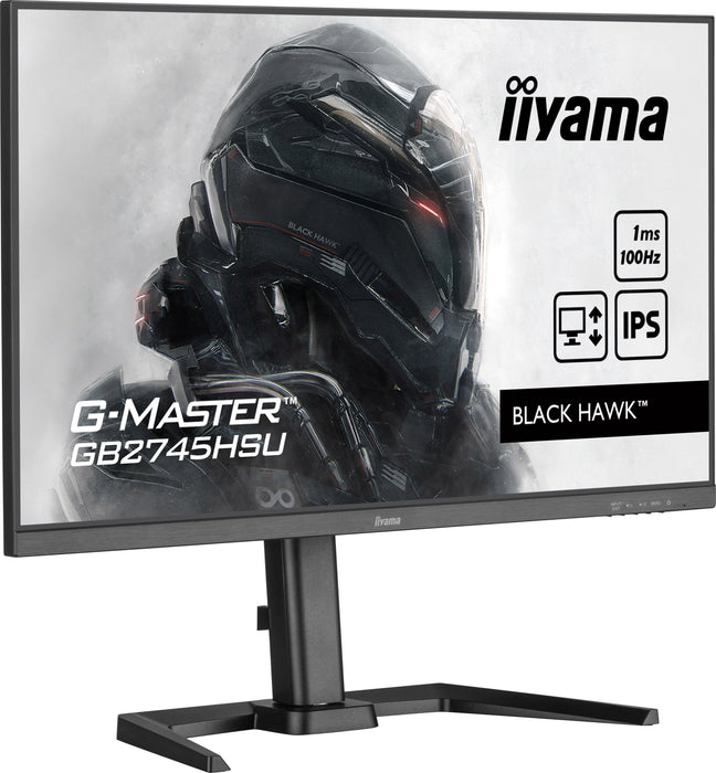 iiyama G-Master GB2745HSU-B1 27" 100Hz 1ms IPS Full HD Desktop Monitor