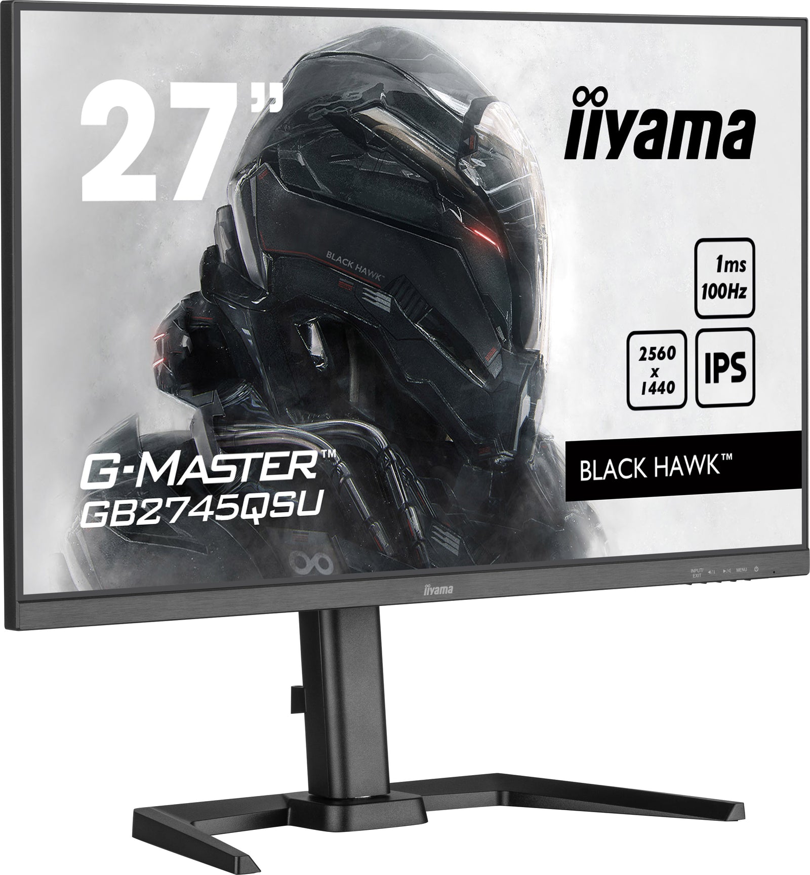 iiyama ProLite GB2745QSU-B1 27" 100Hz 1ms QHD Gaming Monitor Gaming Monitor iiyama