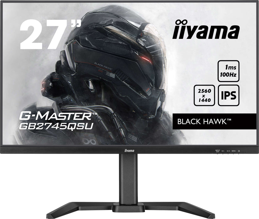 iiyama G-Master GB2745QSU-B2 27" 100Hz 1ms QHD Gaming Monitor Gaming Monitor iiyama