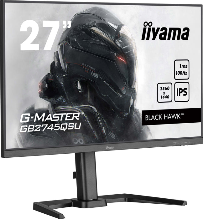 iiyama G-Master GB2745QSU-B2 27" 100Hz 1ms QHD Gaming Monitor Gaming Monitor iiyama