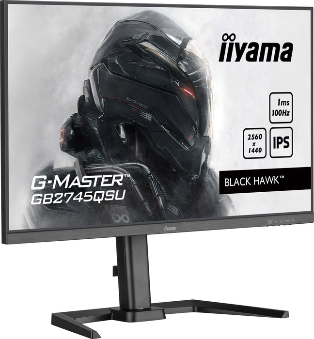 iiyama G-Master GB2745QSU-B2 27" 100Hz 1ms QHD Gaming Monitor Gaming Monitor iiyama