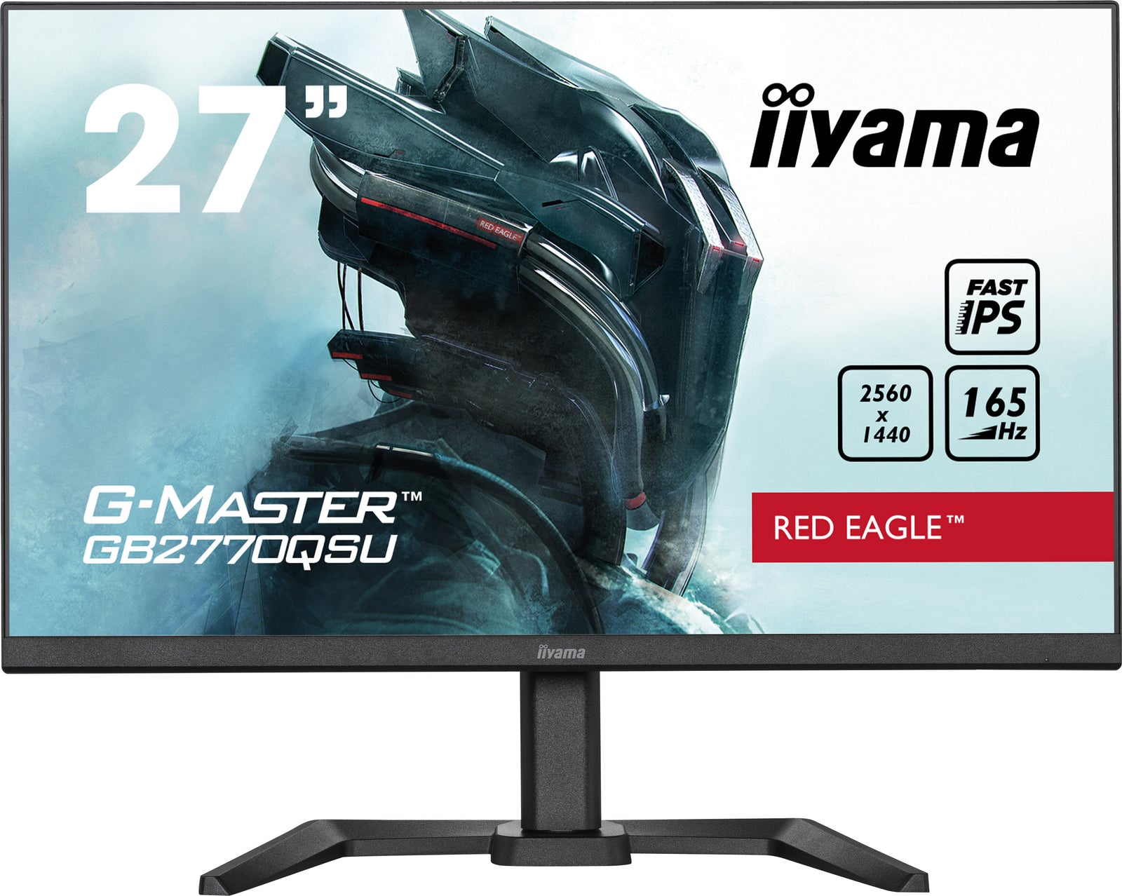 iiyama G-Master GB2770QSU-B5 27" WQHD 165Hz Gaming Monitor Gaming Monitor iiyama