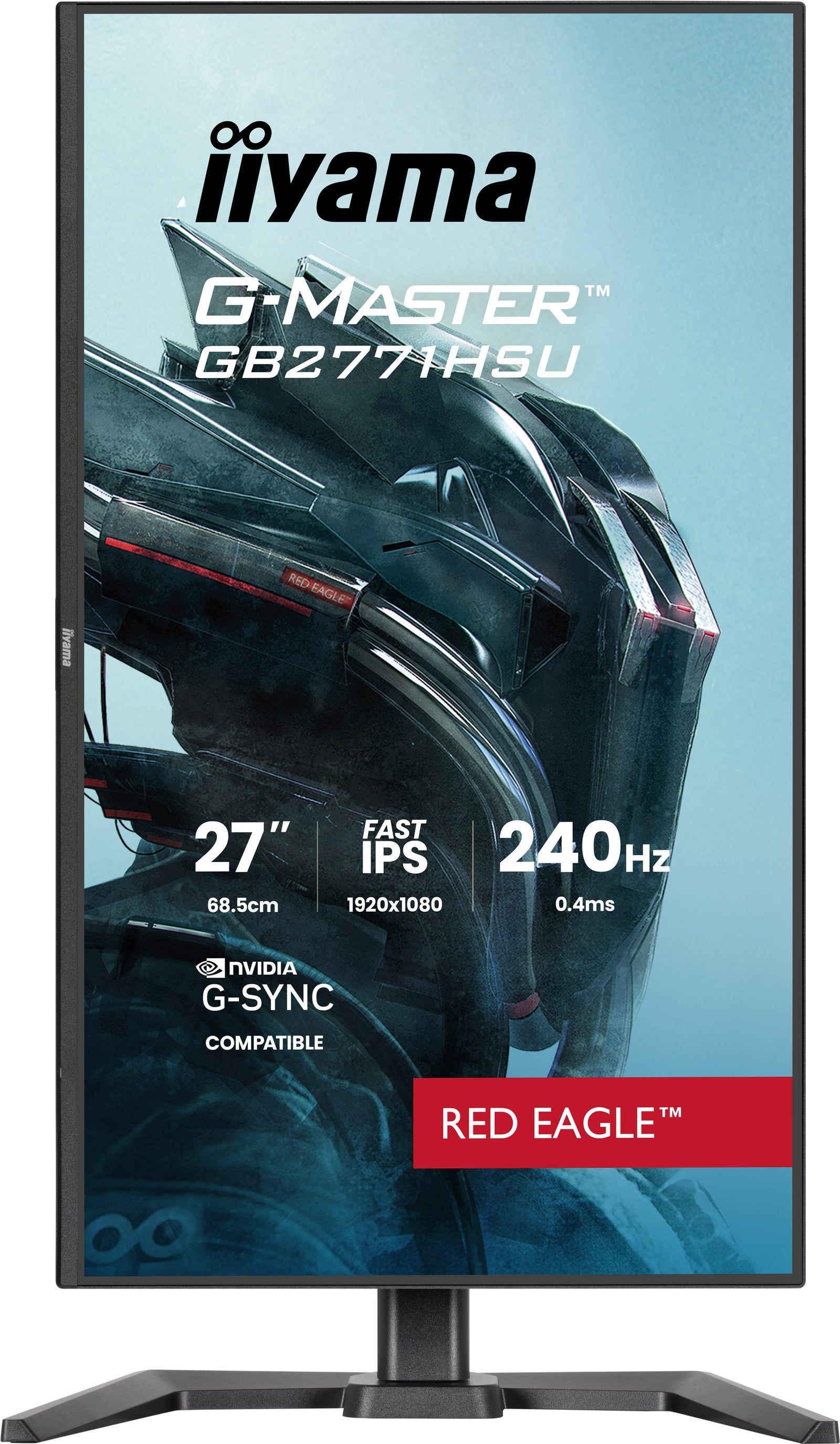iiyama G-Master GB2771HSU-B1 27" 240Hz 0.4ms Full HD Gaming Monitor Gaming Monitor iiyama