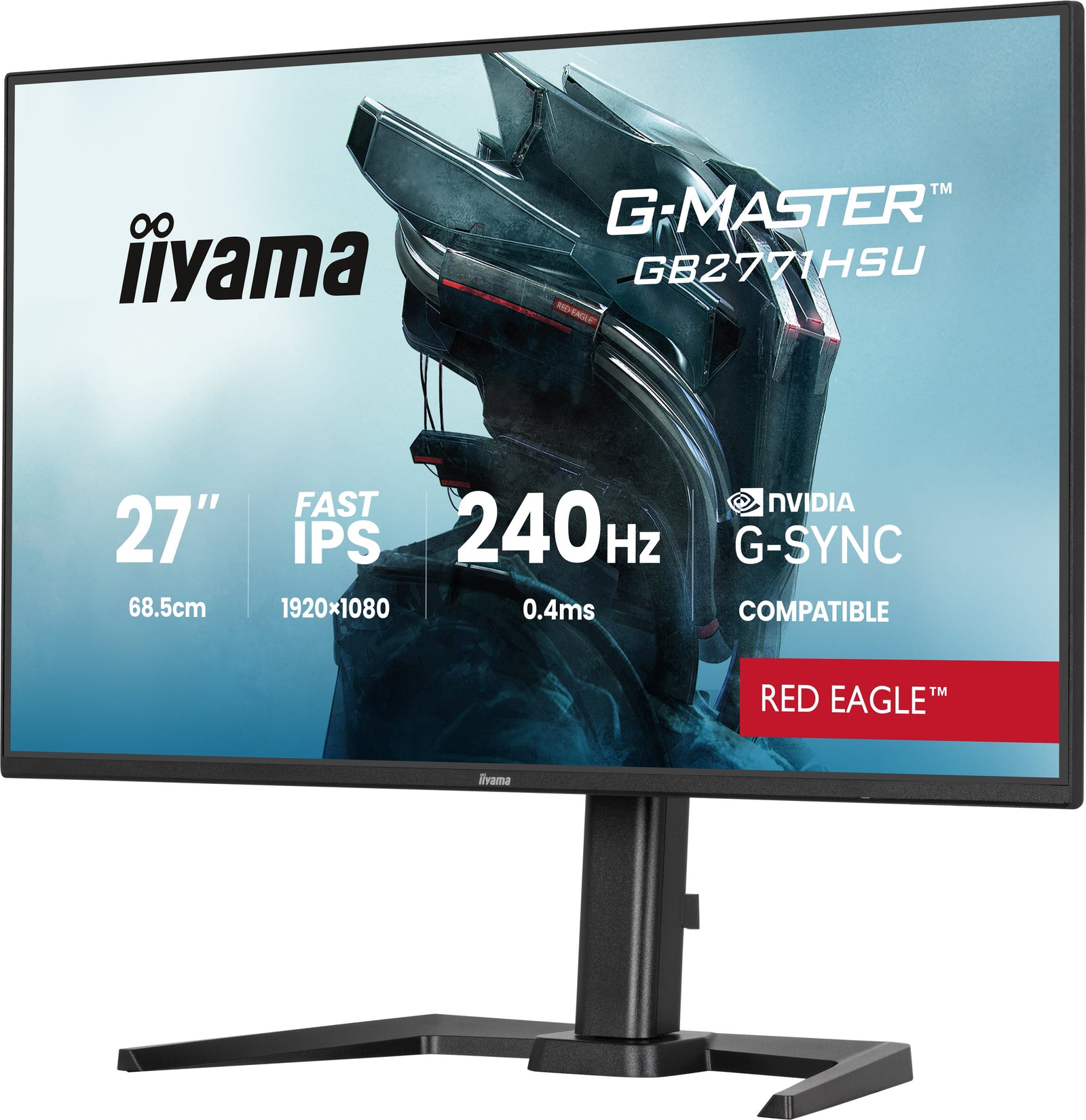 iiyama G-Master GB2771HSU-B1 27" 240Hz 0.4ms Full HD Gaming Monitor Gaming Monitor iiyama