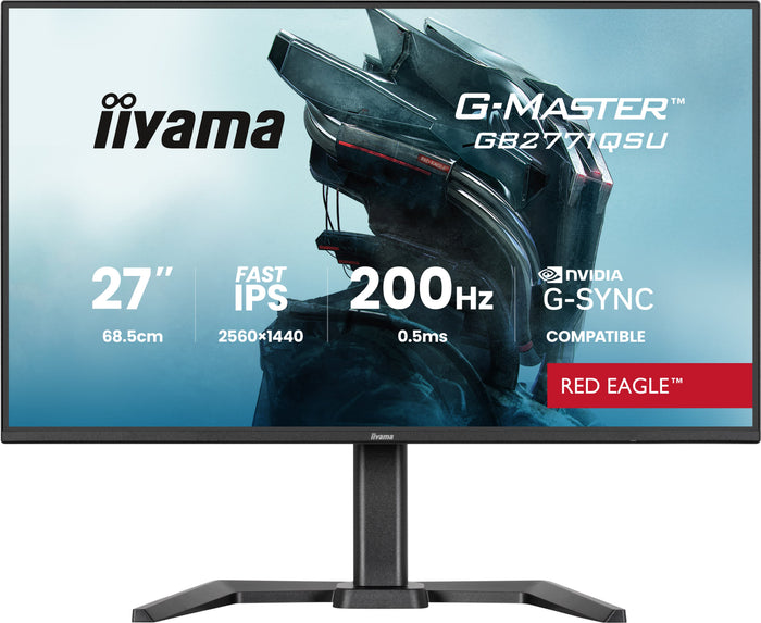 iiyama G-Master GB2771QSU-B1 27" 200Hz 0.5ms WQHD Gaming Monitor Gaming Monitor iiyama