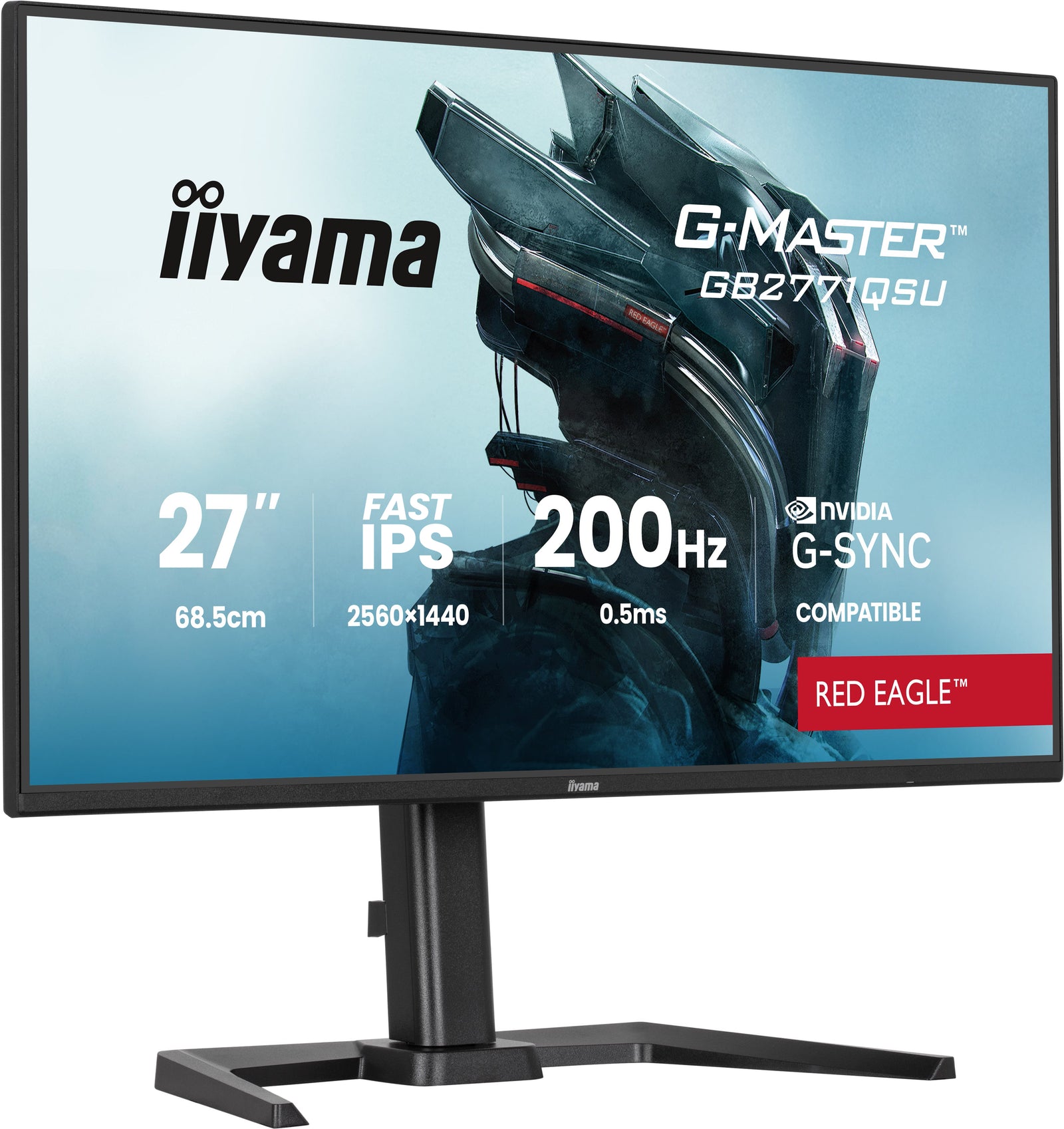 iiyama G-Master GB2771QSU-B1 27" 200Hz 0.5ms WQHD Gaming Monitor Gaming Monitor iiyama