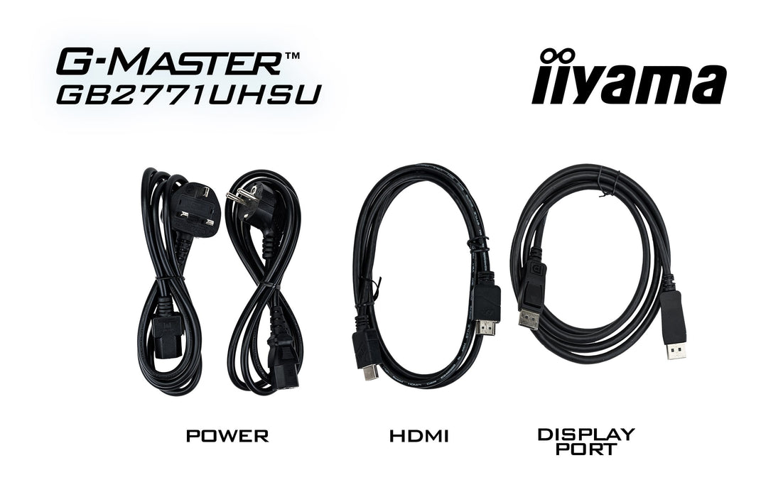 iiyama G-Master GB2771UHSU-B1 27" 144Hz 0.8ms 4K Ultra HD Gaming Monitor Gaming Monitor iiyama
