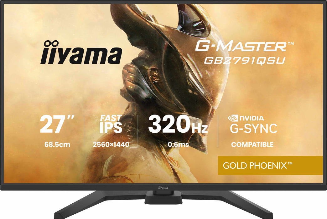 iiyama G-Master GB2791QSU-B1 27" 320Hz 0.6ms WQHD Gaming Monitor Gaming Monitor iiyama