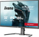 iiyama G-Master GB3271QSU-B2 31.5" 180Hz QHD Gaming Monitor iiyama Desktop Monitors iiyama
