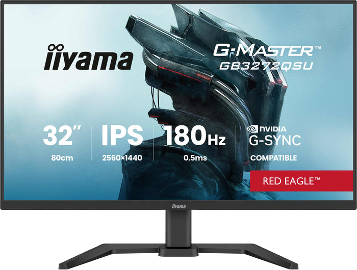 iiyama G-Master GB3272QSU-B1 32" 180Hz 0.5ms QHD Gaming Monitor Gaming Monitor iiyama