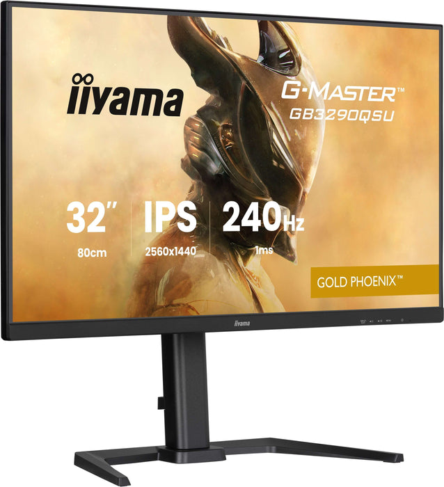 iiyama G-Master GB3290QSU-B1 32" 240Hz QHD Gaming Monitor iiyama Desktop Monitors iiyama