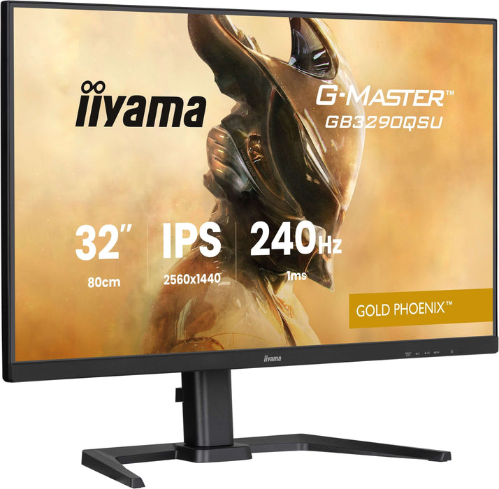 iiyama G-Master GB3290QSU-B1 32" 240Hz QHD Gaming Monitor iiyama Desktop Monitors iiyama