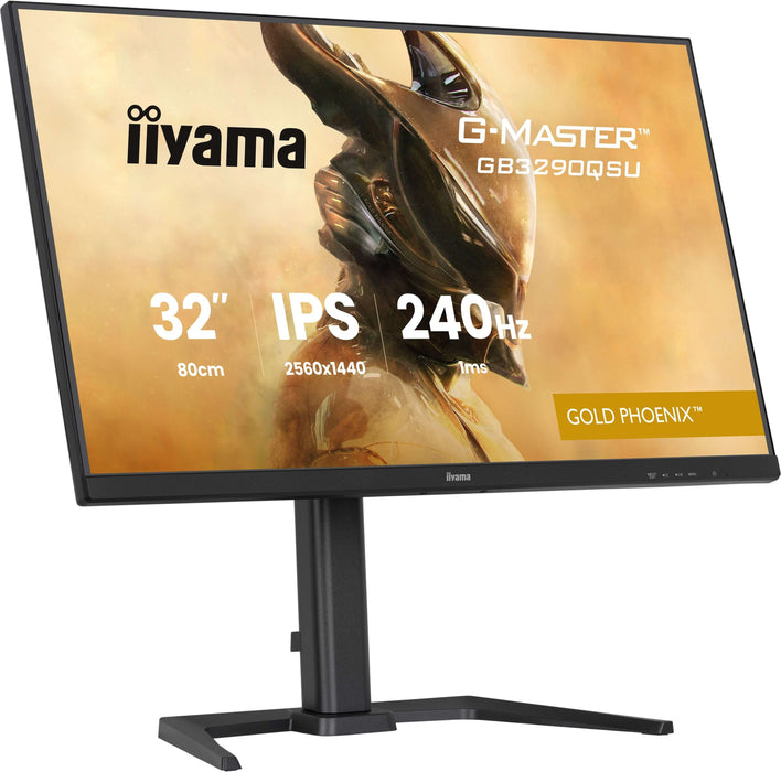 iiyama G-Master GB3290QSU-B1 32" 240Hz QHD Gaming Monitor iiyama Desktop Monitors iiyama