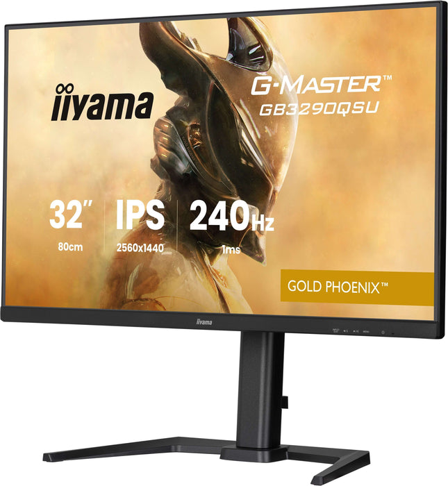 iiyama G-Master GB3290QSU-B1 32" 240Hz QHD Gaming Monitor iiyama Desktop Monitors iiyama