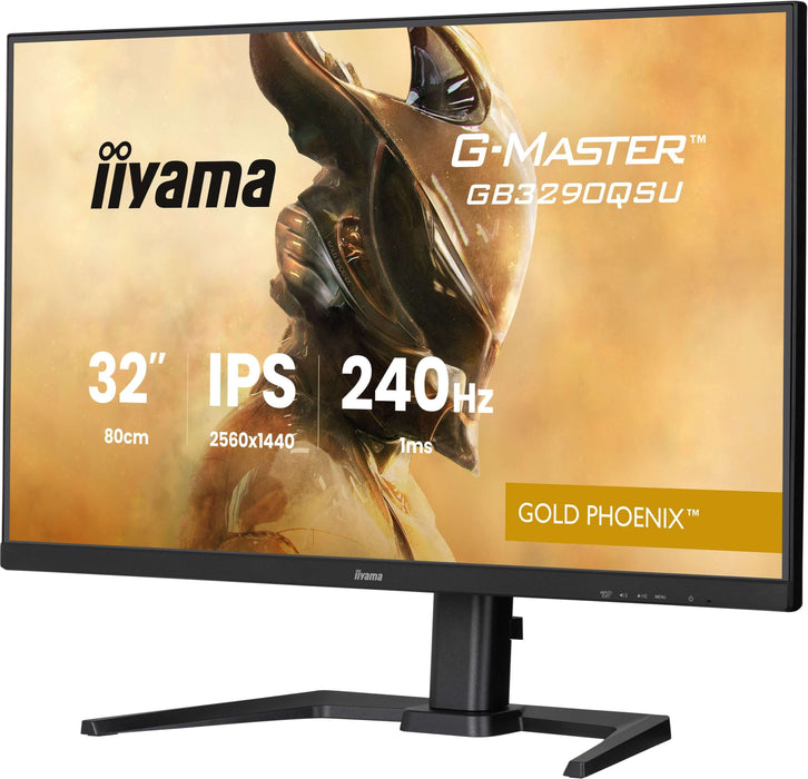 iiyama G-Master GB3290QSU-B1 32" 240Hz QHD Gaming Monitor iiyama Desktop Monitors iiyama