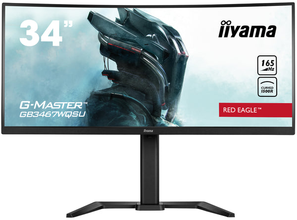 iiyama G-Master GB3467WQSU-B5 34" UWQHD 165Hz Gaming Monitor Gaming Monitor iiyama