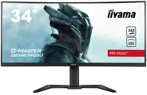 iiyama G-Master GB3467WQSU-B5 34" UWQHD 165Hz Gaming Monitor Gaming Monitor iiyama