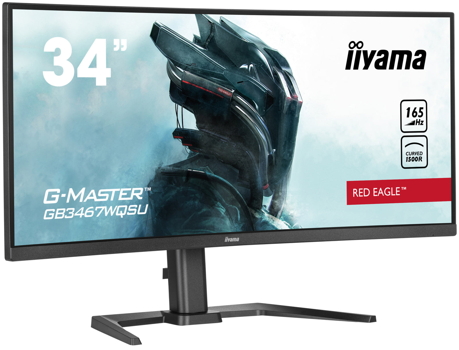 iiyama G-Master GB3467WQSU-B5 34" UWQHD 165Hz Gaming Monitor Gaming Monitor iiyama