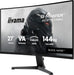iiyama G-Master GC2781HSU-B1 27" 144Hz 1ms Full HD Curved Gaming Monitor Gaming Monitor iiyama