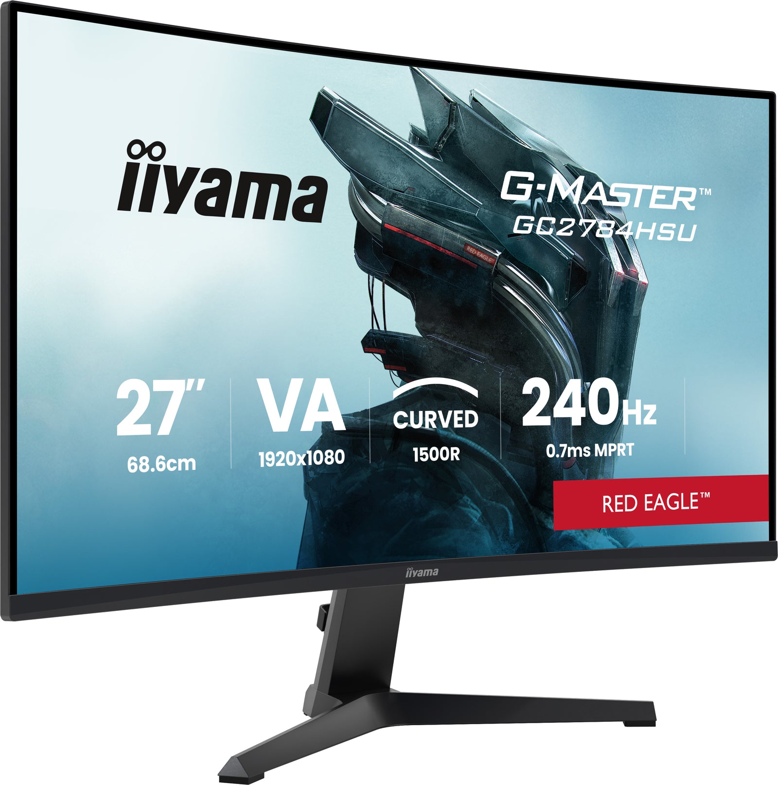 iiyama G-Master GC2784HSU-B1 27" 240Hz 0.7ms Full HD Curved Gaming Monitor Gaming Monitor iiyama