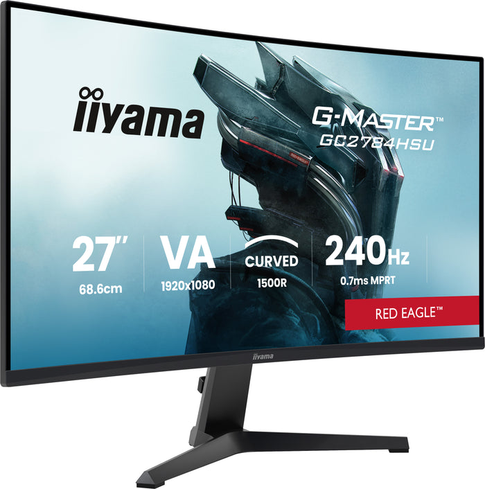 iiyama G-Master GC2784HSU-B1 27" 240Hz 0.7ms Full HD Curved Gaming Monitor Gaming Monitor iiyama