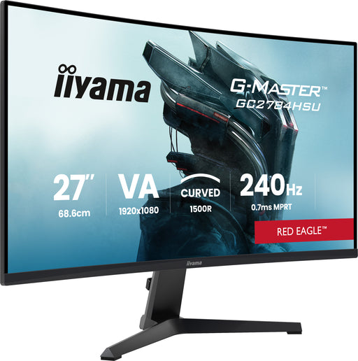 iiyama G-Master GC2784HSU-B1 27" 240Hz 0.7ms Full HD Curved Gaming Monitor Gaming Monitor iiyama