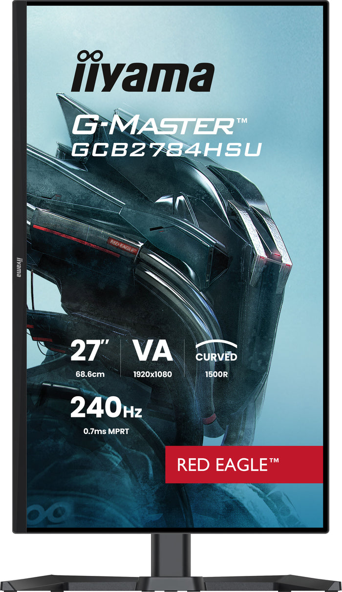 iiyama G-Master GCB2784HSU-B1 27" 0.7ms 240Hz Full HD Curved Gaming Monitor Gaming Monitor iiyama