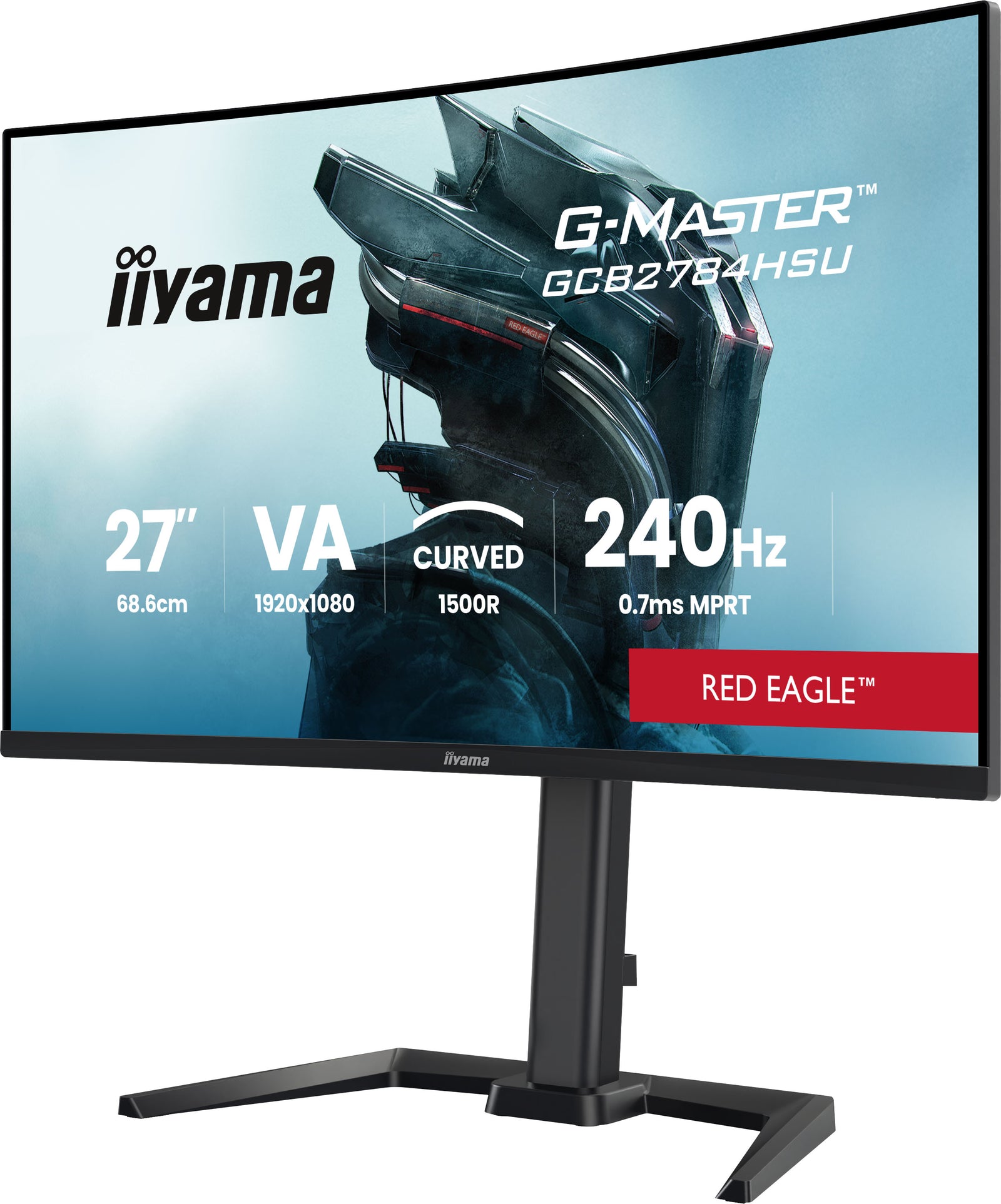 iiyama G-Master GCB2784HSU-B1 27" 0.7ms 240Hz Full HD Curved Gaming Monitor Gaming Monitor iiyama