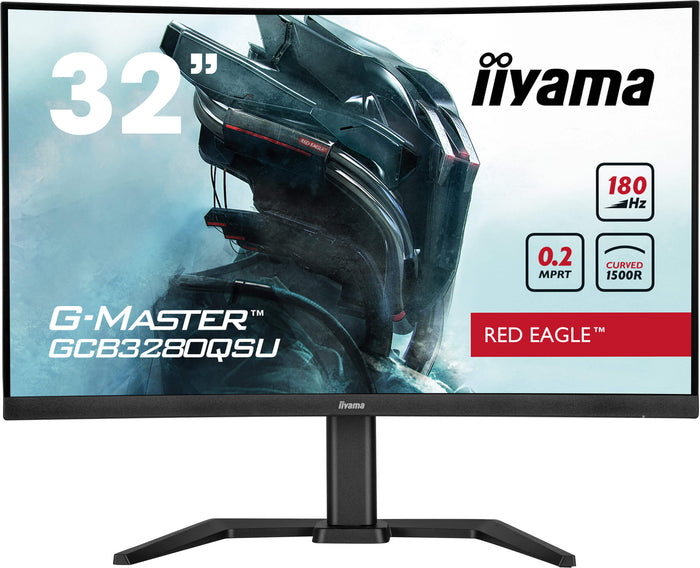 iiyama G-Master GCB3280QSU-B2 32" 180Hz 0.2ms QHD Curved Gaming Monitor Gaming Monitor iiyama