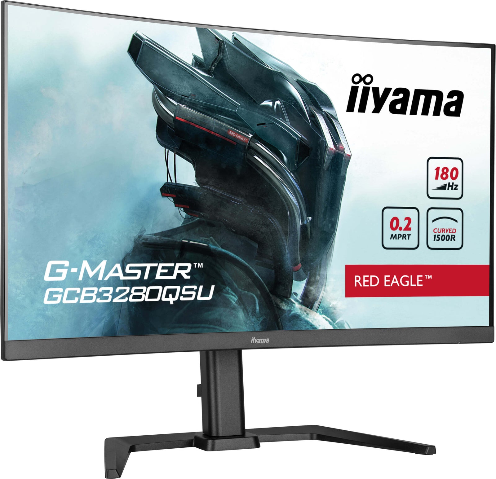 iiyama G-Master GCB3280QSU-B2 32" 180Hz 0.2ms QHD Curved Gaming Monitor Gaming Monitor iiyama