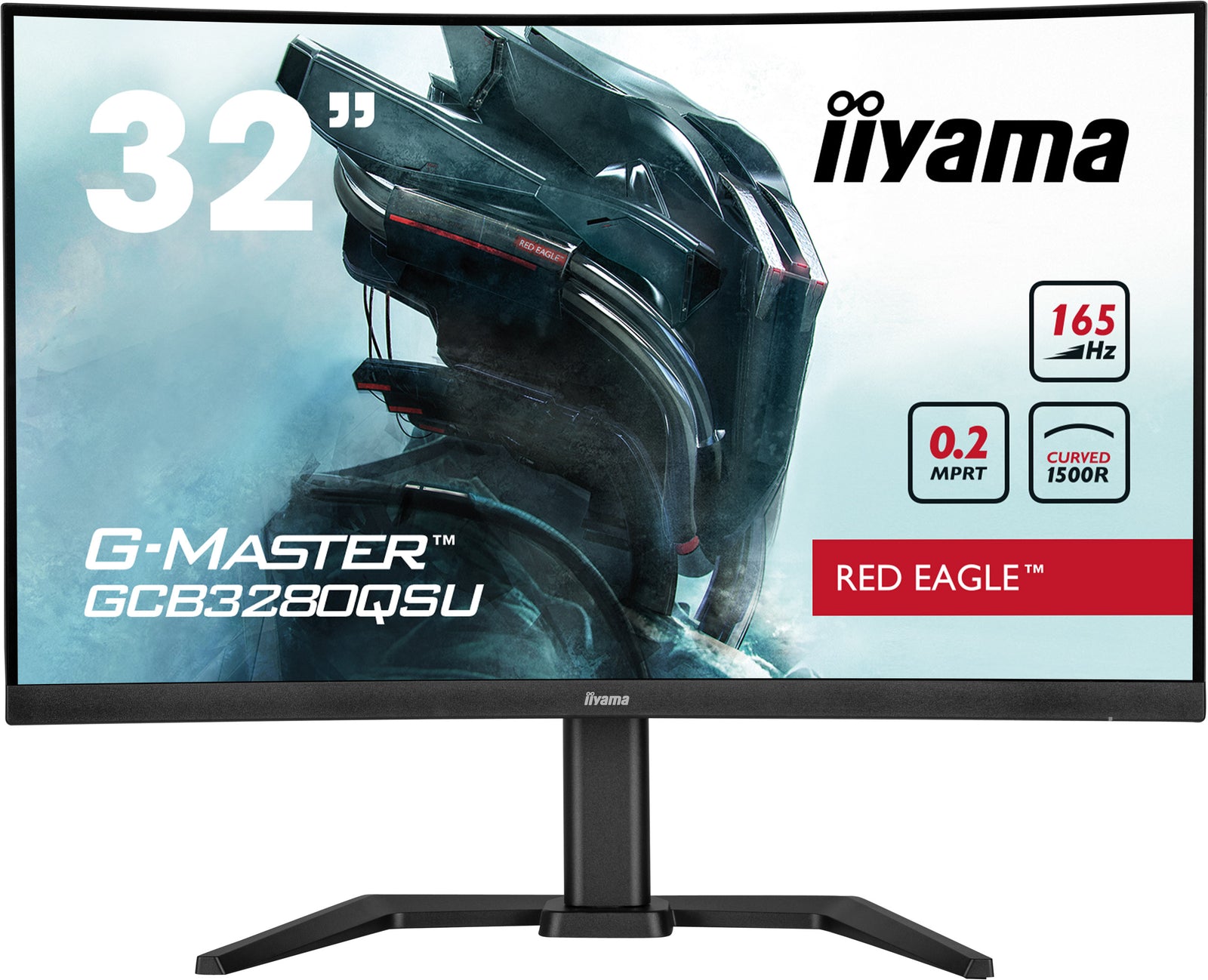 iiyama G-Master GCB3280QSU-B1 32" WQHD 165Hz Gaming Monitor Gaming Monitor iiyama