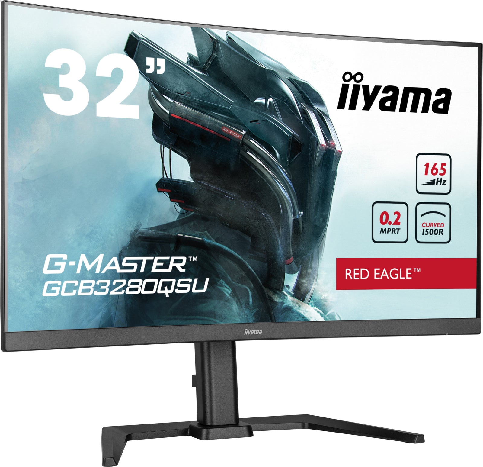 iiyama G-Master GCB3280QSU-B1 32" WQHD 165Hz Gaming Monitor Gaming Monitor iiyama