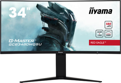 iiyama G-Master GCB3480WQSU-B1 34" 180Hz Gaming Monitor Gaming Monitor iiyama