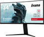 iiyama G-MASTER GCB3480WQSU-B1 34" UWQHD 180Hz Gaming Monitor Gaming Monitor iiyama