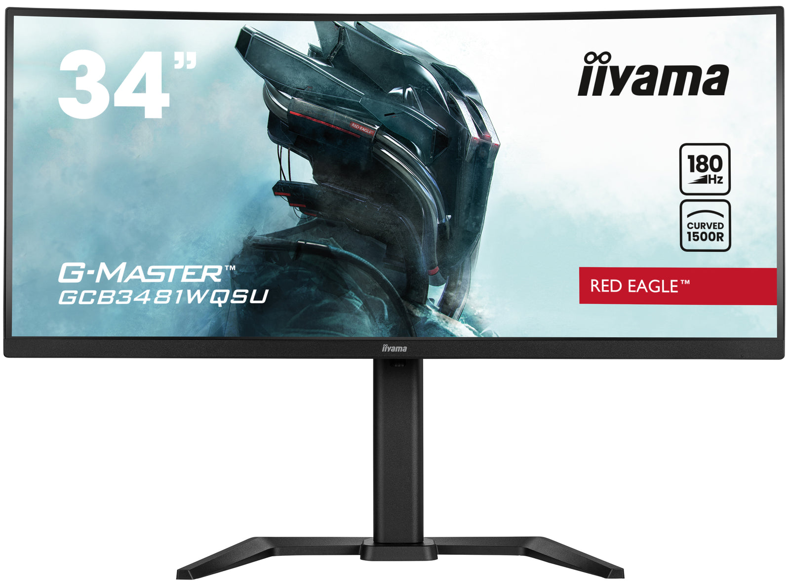 iiyama G-Master GCB3481WQSU-B1 34" 180Hz 0.3ms UWQHD Desktop Monitor Desktop Monitor iiyama