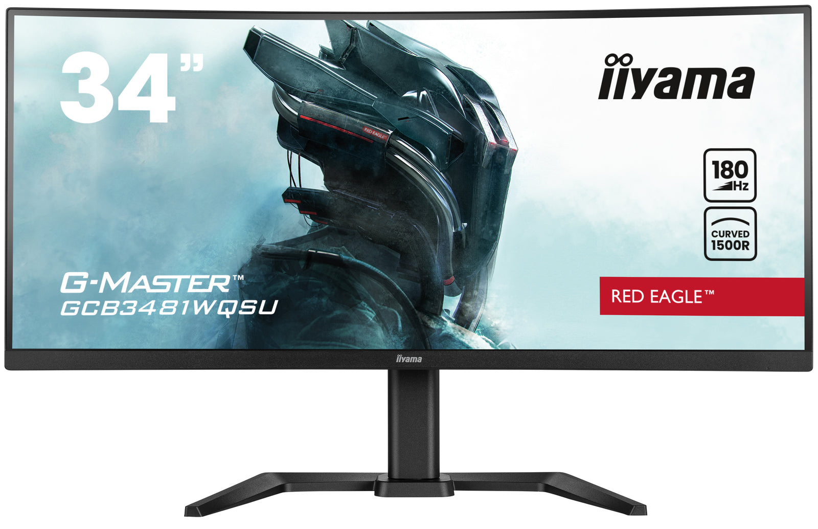 iiyama G-Master GCB3481WQSU-B1 34" 180Hz 0.3ms UWQHD Desktop Monitor Desktop Monitor iiyama