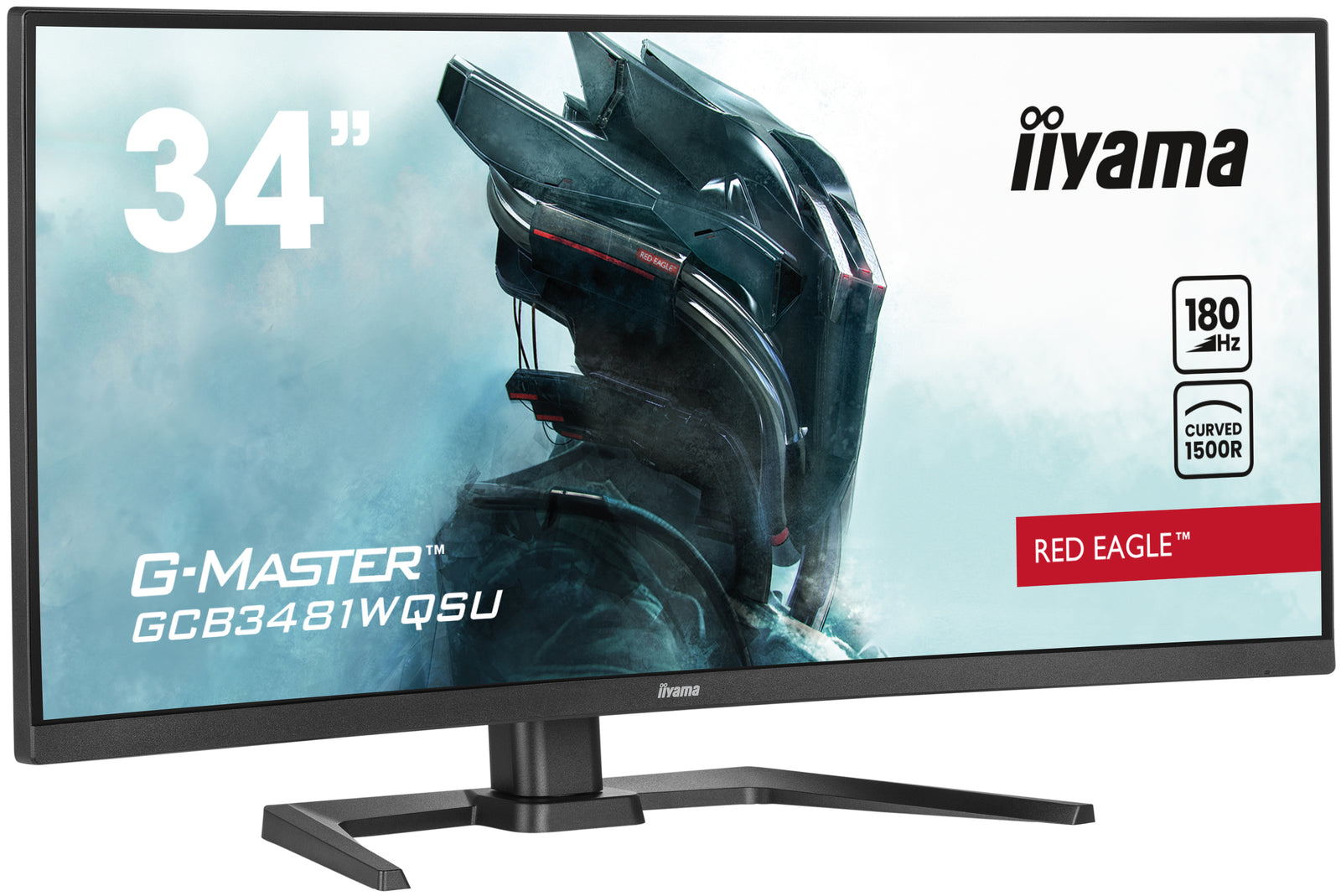 iiyama G-Master GCB3481WQSU-B1 34" 180Hz 0.3ms UWQHD Desktop Monitor Desktop Monitor iiyama